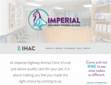 Tablet Screenshot of imperialhac.com